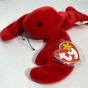 “Pinchers” The Lobster. Ty “Beanie Babies” Vintage Collectables Mint Condition.